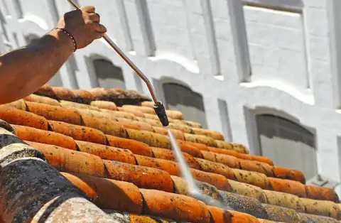 Nettoyage de toitures - Bois-Jérôme-Saint-Ouen